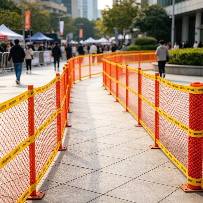orange temporary diamond safety barrier orange temporary diamond safety barrier